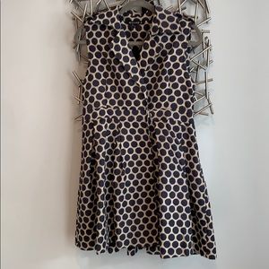 William B flattering pleated skirt mini dress